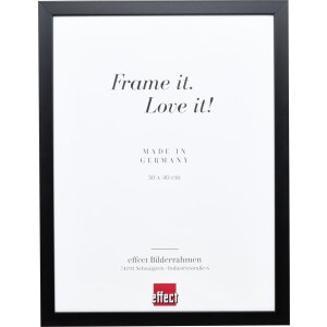 Marco de madera Top Cube 50x60 cm cristal negro antirreflejo