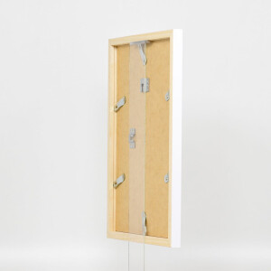 Marco de madera Top Cube 50x65 cm blanco cristal normal
