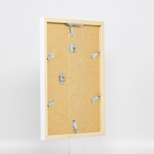 Marco de madera Top Cube 50x65 cm blanco cristal normal