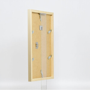 Marco de madera Top Cube 50x65 cm dorado cristal normal