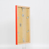Marco de madera Top Cube 50x65 cm rojo Cristal antirreflejo