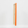 Marco de madera Top Cube 50x65 cm naranja Cristal antirreflejo