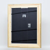 Efecto marco de madera perfil 95 oro 50x65 cm cristal normal