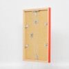 Marco de madera Top Cube 50x65 cm cristal de museo rojo