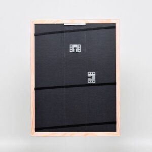 Efecto marco de madera perfil 89 púrpura 50x65 cm cristal de museo