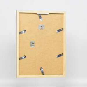 Marco de madera Top Cube 50x65 cm cristal de museo dorado