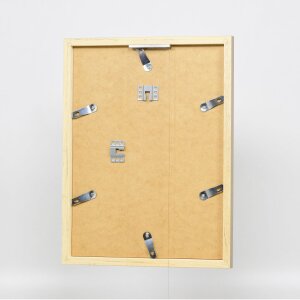 Marco de madera Top Cube 50x70 cm cristal de museo dorado