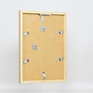 Marco de madera Top Cube 50x70 cm cristal de museo dorado