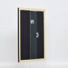 Efecto marco de madera perfil 2210 negro 50x75 cm cristal acrílico