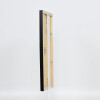 Efecto marco de madera perfil 2070 cristal normal 50x75 cm negro