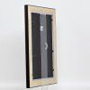 Efecto marco de madera perfil 95 negro 50x75 cm cristal antirreflejo