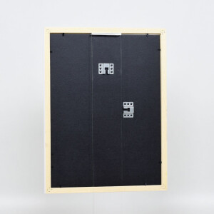 Efecto Marco de madera Perfil 2210 blanco 50x75 cm Vidrio de museo