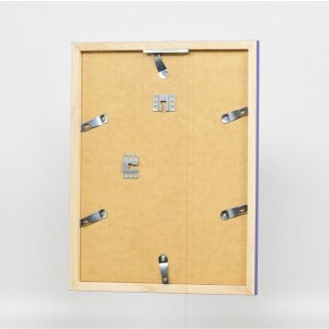 Marco de madera Cubo superior 59,4x84,1 cm cristal violeta antirreflejos