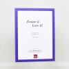 Marco de madera Cubo superior 59,4x84,1 cm cristal violeta antirreflejos