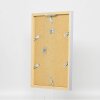 Marco de madera Cubo superior 59,4x84,1 cm cristal acrílico plateado