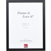 Efecto marco de madera perfil 2210 negro 59,4x84,1 cm cristal de museo