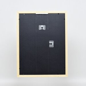 Efecto marco de madera perfil 2210 natural 59,4x84,1 cm cristal de museo