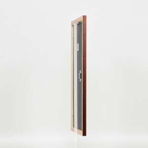 Efecto marco de madera perfil 2210 marrón oscuro 59,4x84,1 cm cristal de museo