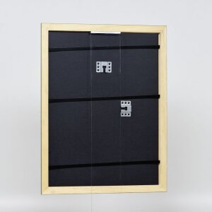 Efecto marco de madera perfil 21 verde 59,4x84,1 cm cristal de museo