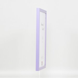 Marco de madera Cubo superior 59,4x84,1 cm cristal de museo lila
