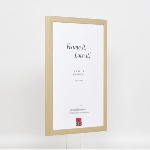 Marco de madera Cubo superior 59,4x84,1 cm cristal de museo dorado