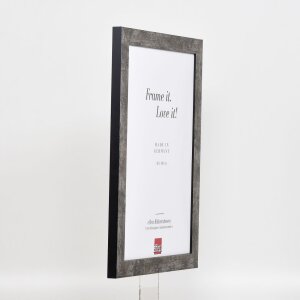 Efecto marco 2319 antracita 59,4x84,1 cm cristal de museo
