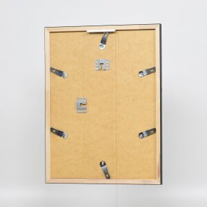 Efecto marco de madera perfil 2070 cristal de museo 59,4x84,1 cm negro