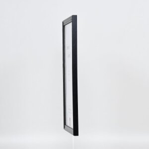 Efecto marco de madera perfil 2070 cristal de museo 59,4x84,1 cm negro