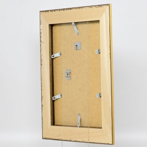 Efecto marco barroco perfil 31 marrón 59,4x84,1 cm cristal de museo