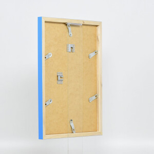 Marco de madera Top Cube 60x60 cm azul cristal normal