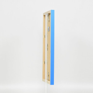 Marco de madera Top Cube 60x60 cm azul cristal normal