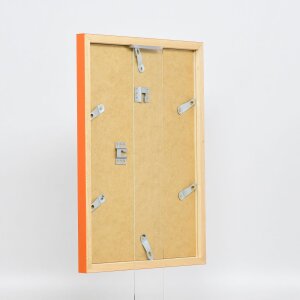 Marco de madera Top Cube 60x60 cm naranja cristal normal