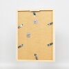 Marco de madera Top Cube 60x60 cm cristal de museo blanco
