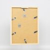 Marco de madera Top Cube 60x60 cm cristal de museo blanco