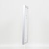 Marco de madera Top Cube 60x60 cm cristal de museo plateado