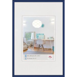Marco de plástico Walther NEW LIFESTYLE 28x35 cm azul