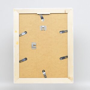 Efecto Marco de madera maciza 2240 blanco 60x80 cm Museo de vidrio