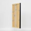 Efecto Marco de madera Top N negro 60x90 cm Antireflex Cristal