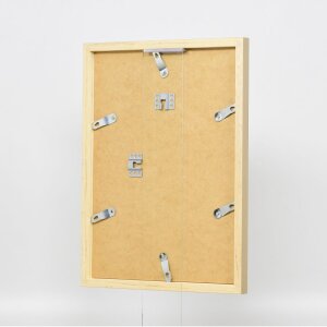 Marco de madera Top Cube 60x90 cm cristal de museo dorado