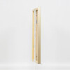 Marco de madera Top Cube 60x90 cm cristal de museo dorado