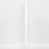 Efecto marco de madera maciza perfil 30 blanco 60x90 cm cristal museo