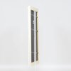 Efecto Madera Marco Barroco Perfil 37 blanco 61x91,5 cm Cristal acrílico