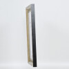 Efecto marco de madera maciza perfil 28 oro 61x91,5 cm cristal antirreflejos