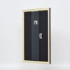 Efecto marco de madera perfil 2210 negro 61x91,5 cm cristal de museo
