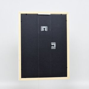Efecto Marco de madera Perfil 2210 blanco 61x91,5 cm Cristal de museo