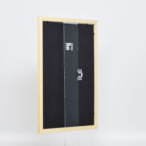 Efecto marco de madera perfil 2210 natural 61x91,5 cm cristal de museo