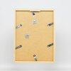 Marco de madera Cubo superior 61x91,5 cm cristal de museo plateado