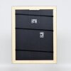 Efecto marco de madera perfil 94 oro 61x91,5 cm cristal de museo