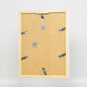 Efecto marco de madera Top N blanco 62x93 cm cristal normal