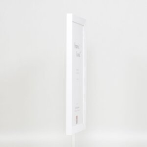 Efecto marco de madera Top N blanco 62x93 cm cristal normal